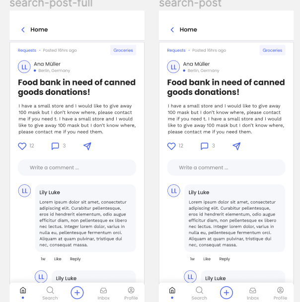 Feed/Comment UI: Reply to a comment · Issue #142 · FightPandemics ...