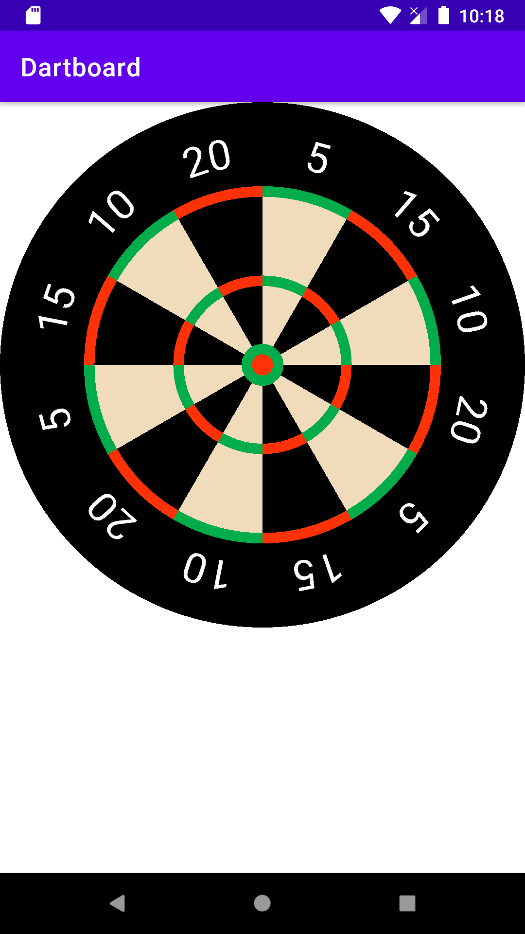 GitHub vvinogra/Dartboard Android Custom View Dartboard