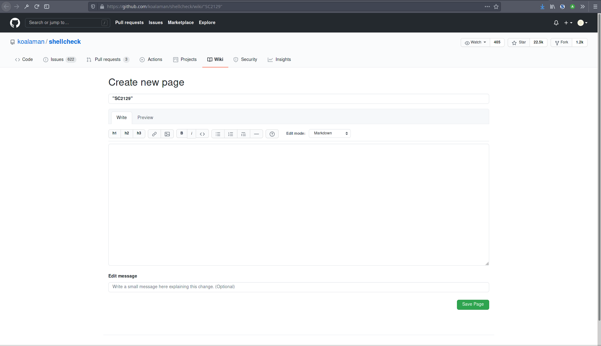 Explain error for shshellcheck is broken · Issue 1855 · flycheck/flycheck · GitHub