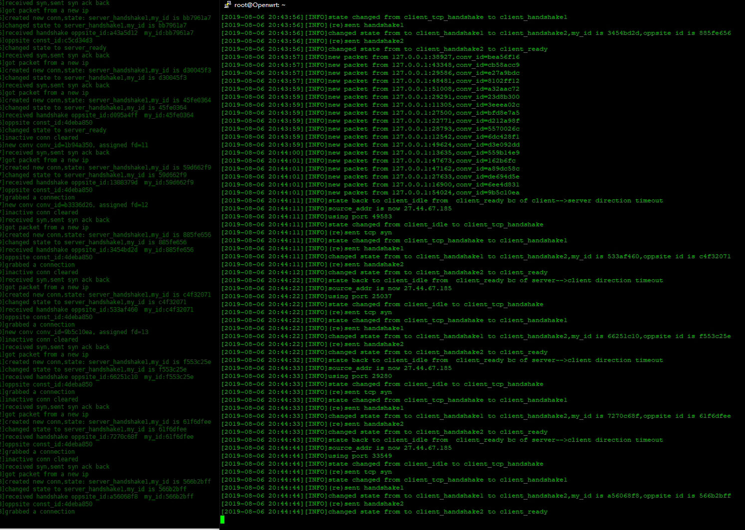 求解，看起来好像连上了，但是实际无法连接。。 · Issue #277 · wangyu-/udp2raw · GitHub