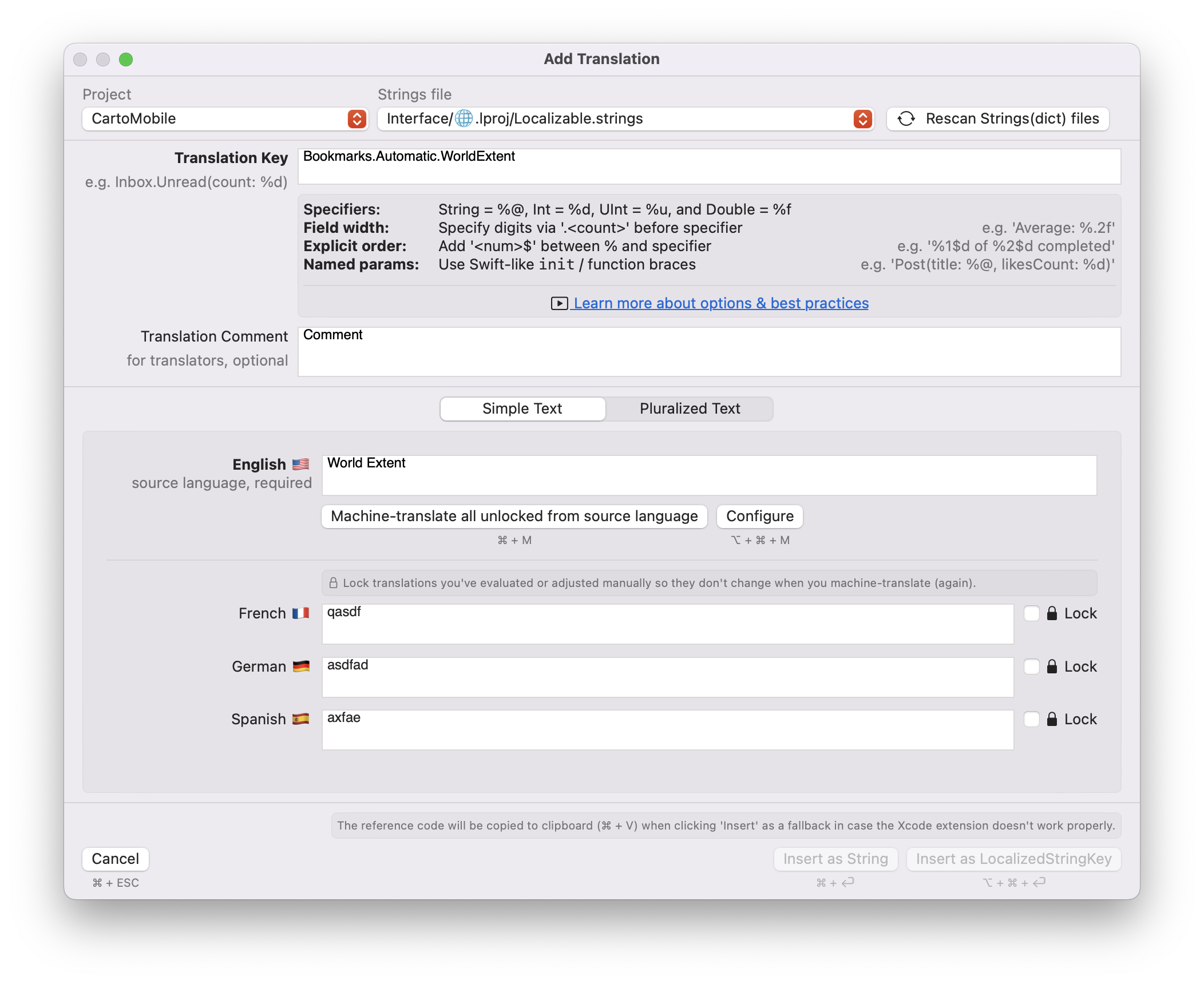 [Bug] [Code: ATWxL] No translation, only error · Issue #25 · FlineDev ...