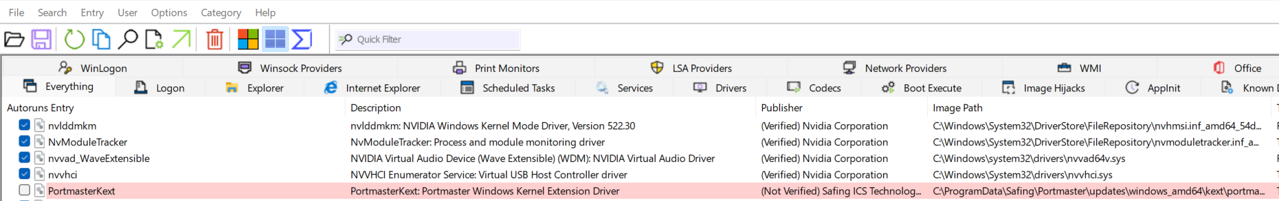 Portmaster Windows Kernel Extension Driver not loading · Issue #961 ...