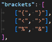 Match highlighting for ` ` does not work if they are *only* defined as ...