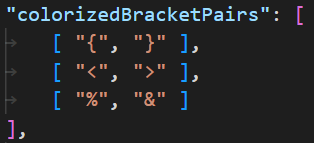 Match highlighting for ` ` does not work if they are *only* defined as ...
