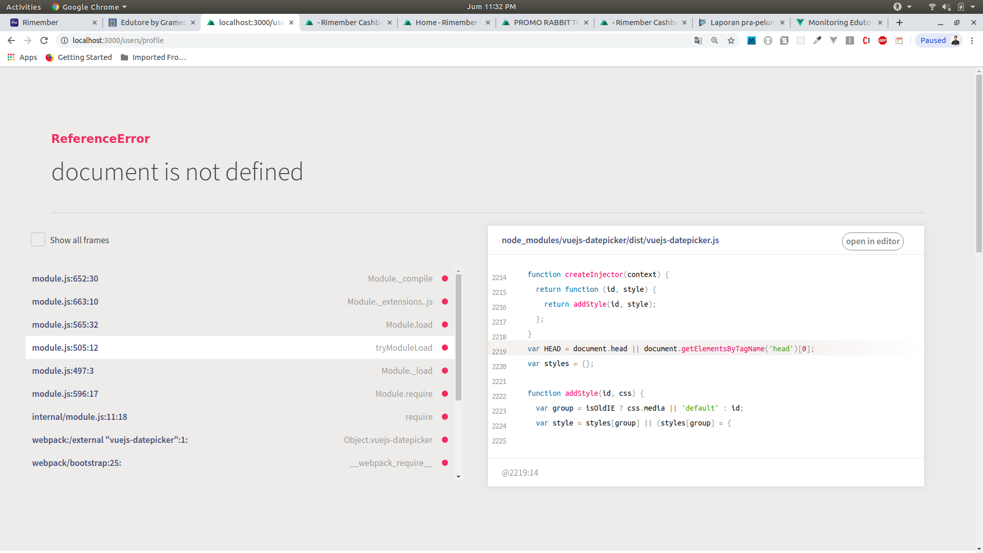 Doesn t Support SSR Issue 147 Charliekassel vuejs datepicker GitHub