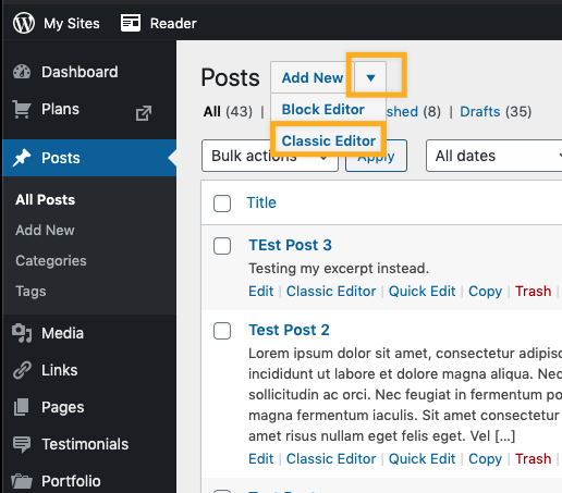 Accessibility: Screenreader Not Picking Up New Post Dropdown in WP ...