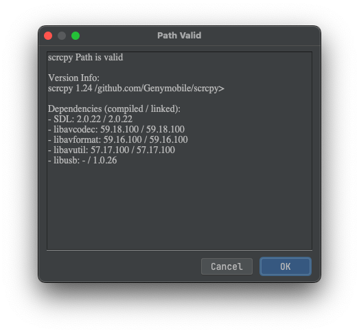 I can't start scrcpy by intellij IDEA · Issue #3277 · Genymobile/scrcpy ...