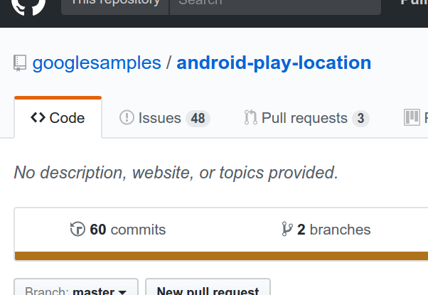Please add repo description · Issue #86 · android/location-samples · GitHub