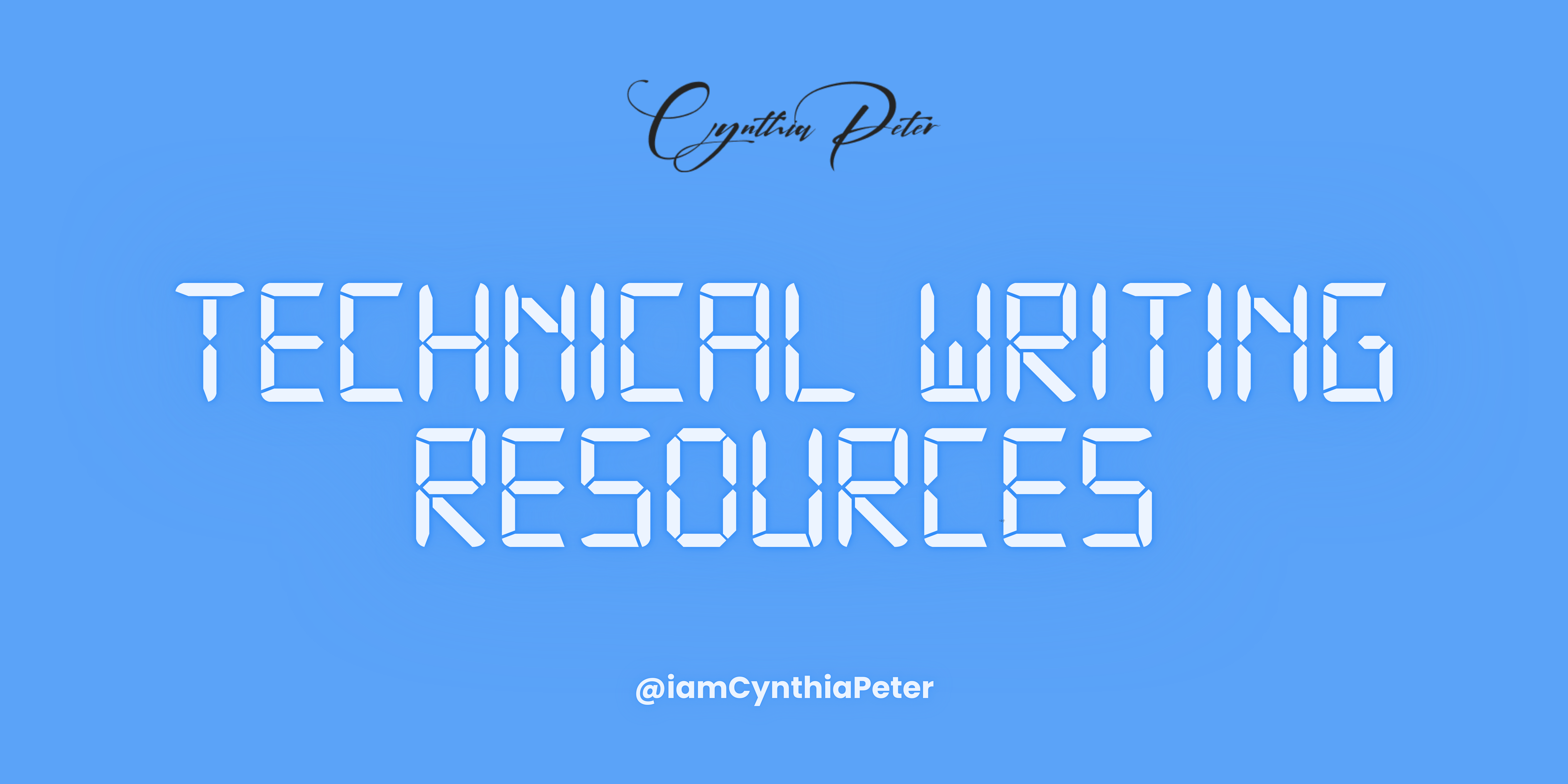 Technical Writing Resources