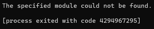 Unable to start Ubuntu 20 LTS: The specified module could not be found ...