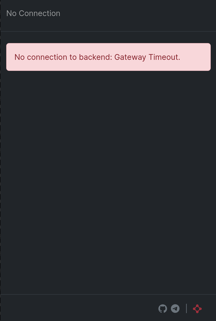 ui: improve connection error page · Issue #646 · joinmarket-webui/jam ...