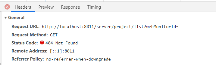 后台启动了，接口访问报404 · Issue #3 · a597873885/webfunny-admin · GitHub