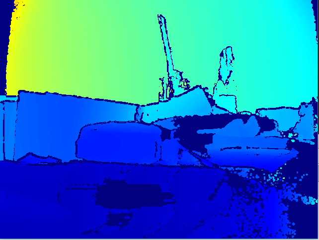 difference between depth colormap using python and rs-align tool ...