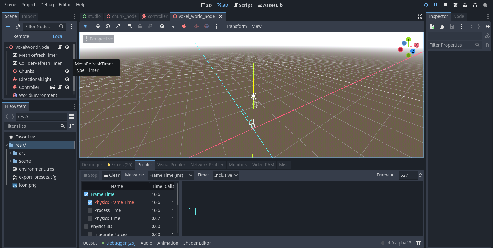 Godot profiler cant start · Issue #65209 · godotengine/godot · GitHub