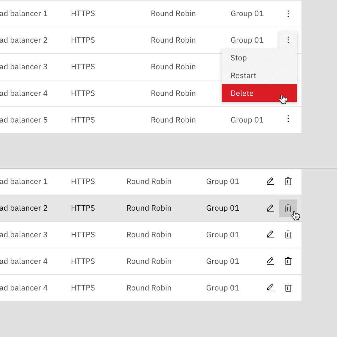 [Bug]: `OverflowMenu` placed in `DataTable` rows has incorrect styling ...