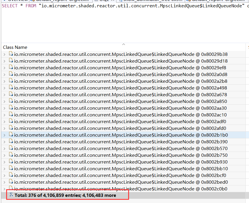 out of memory in MpscLinkedQueue · Issue 1172 · micrometermetrics