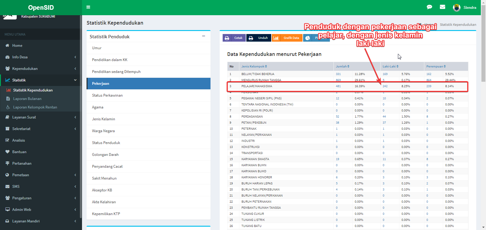 Bug Klik Data Statistik · Issue #2054 · OpenSID/OpenSID · GitHub