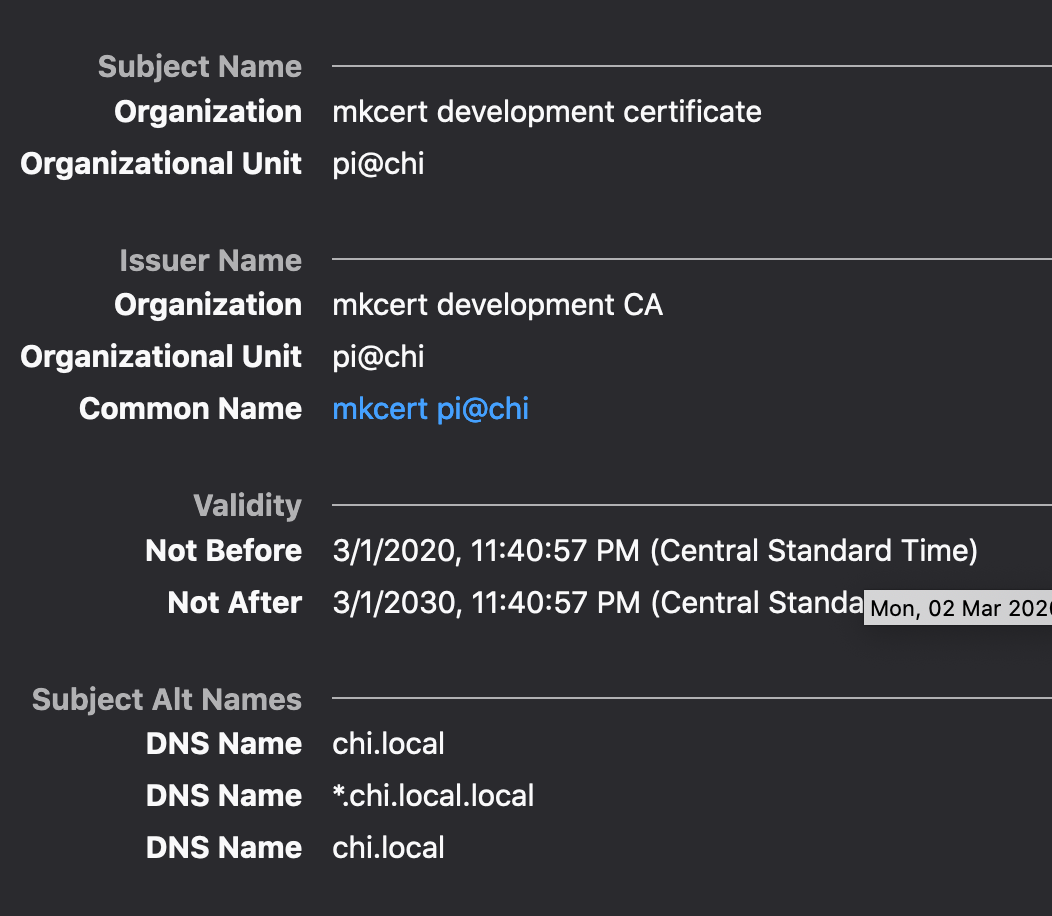 Cert doesn't work on iOS 13 (catalina fine) · Issue 513 · RaspAP