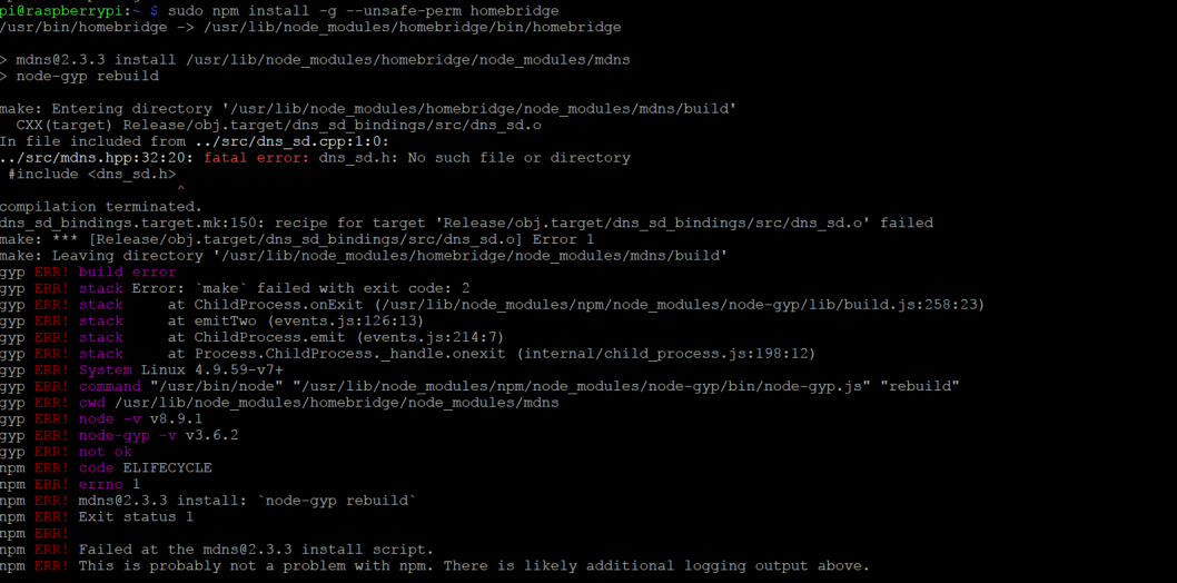 Compile error · Issue #1618 · homebridge/homebridge · GitHub