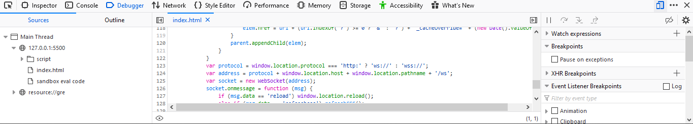 Live Server does not refresh the page automatically · Issue #916 ...