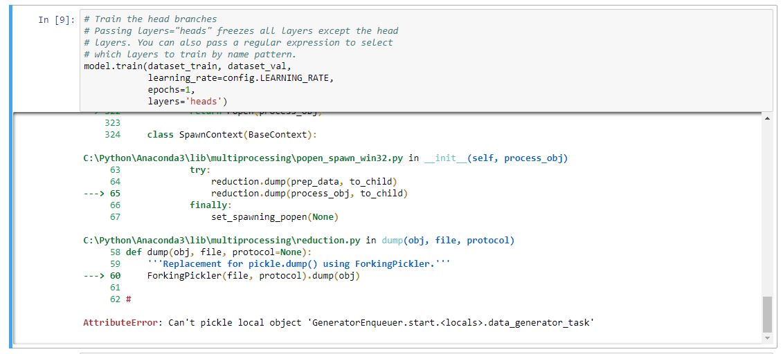 Attribute Error with pickle when running train_shapes.ipynb · Issue #62 ...