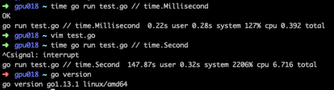 ch06sched/preemption: go loop 抢占示例代码 sleep 时间延长 · Issue #19 · golang ...