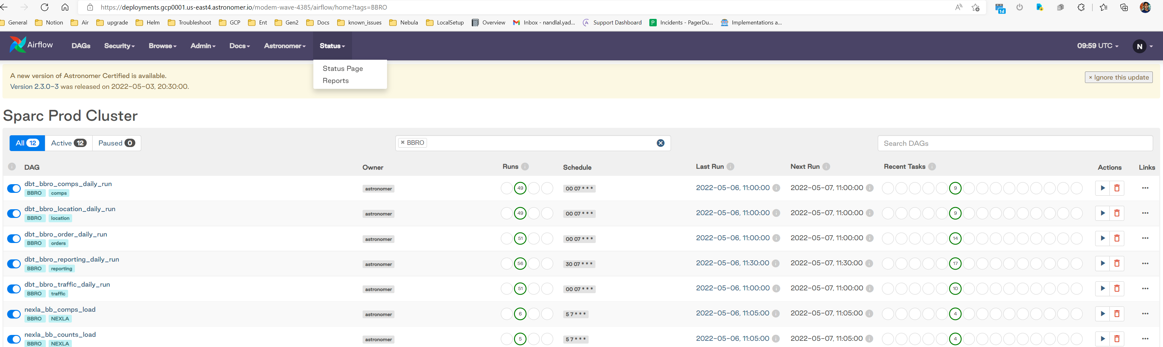 Tag persists even if we open a new window of home page after searching ...