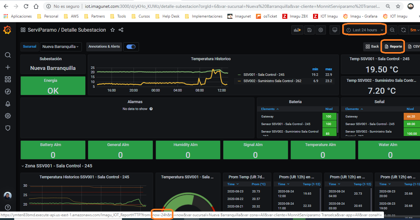 Time interval is not refreshing for links · Issue 27172 · grafana