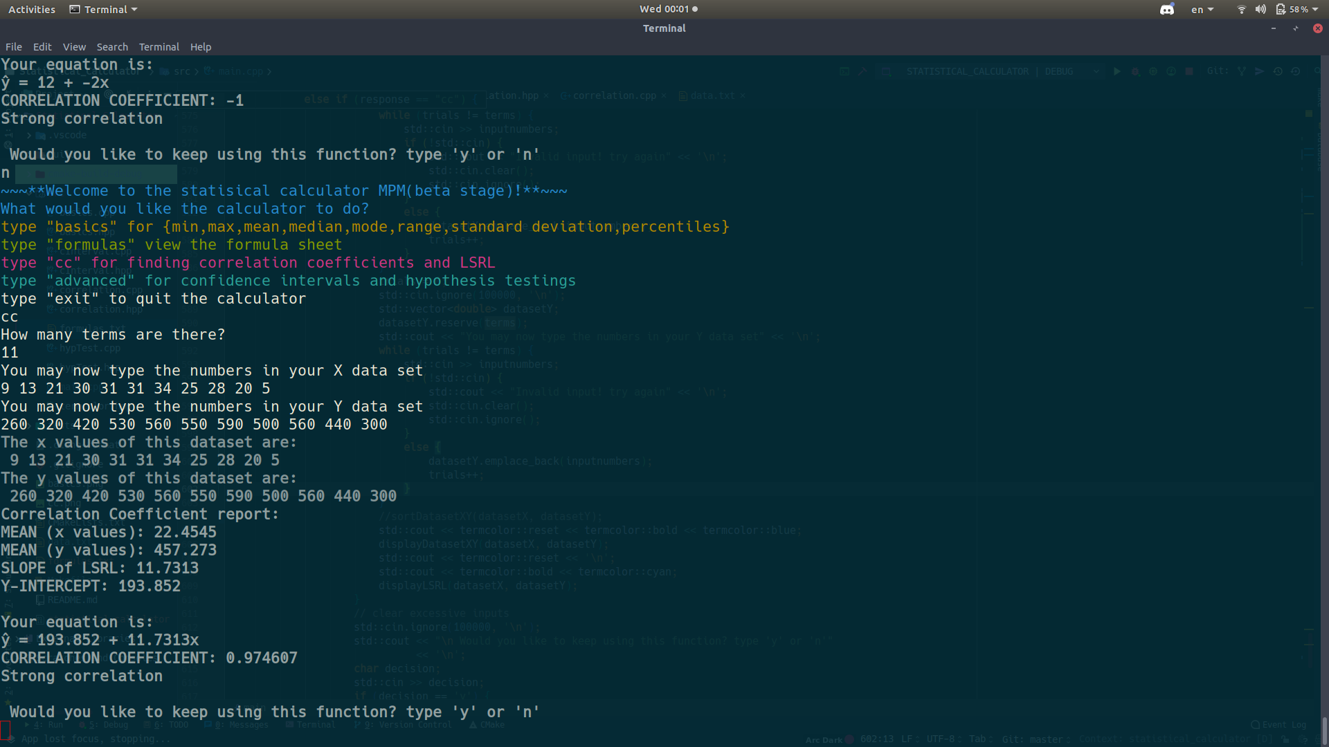 GitHub marinov98/Statistical_Calculator A statistics calculator made