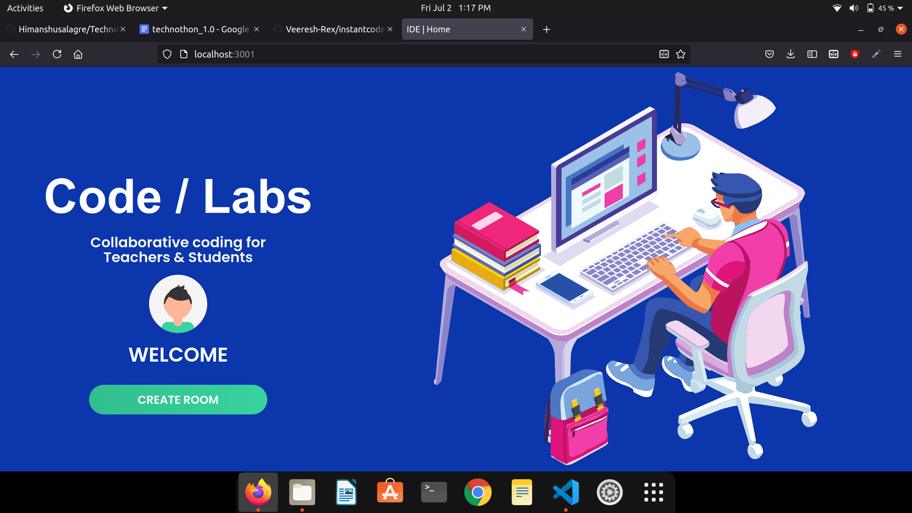 GitHub - Himanshusalagre/Technothon_1.0_2021: Collaborative Live Coding ...