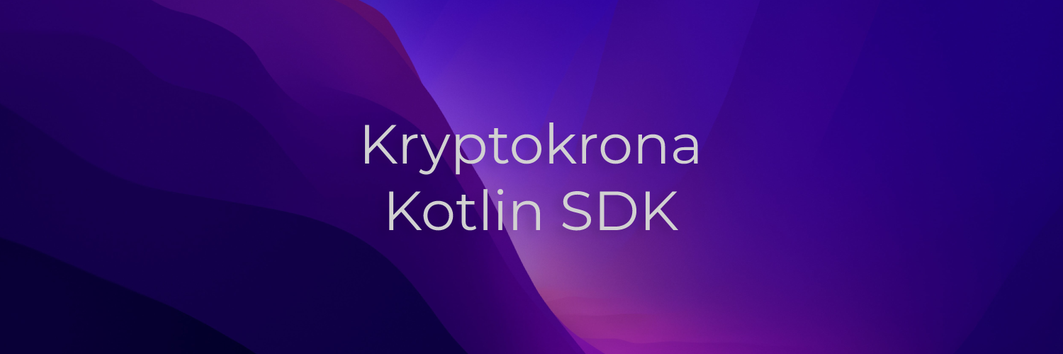 kryptokrona_kotlin_sdk_banner