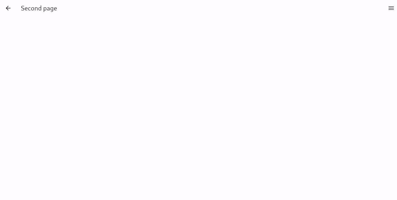 Default EndDrawer and Back button