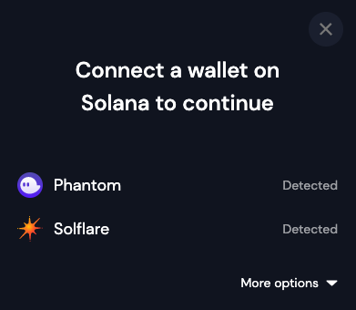 Latest wallet adapters, don't detect solflare · Issue #329 · anza