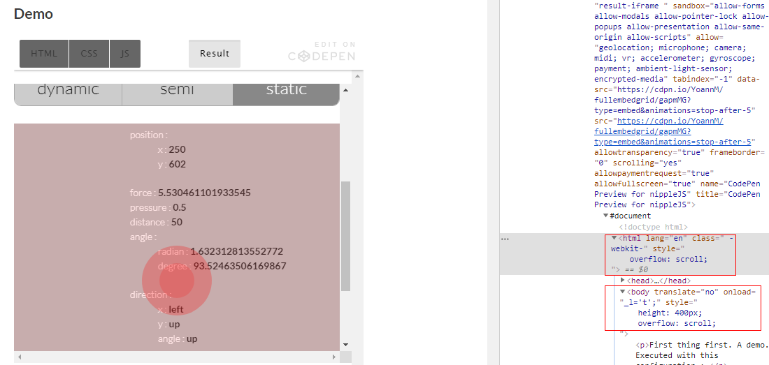 Not able to move properly inside nested div · Issue #116 · yoannmoinet ...