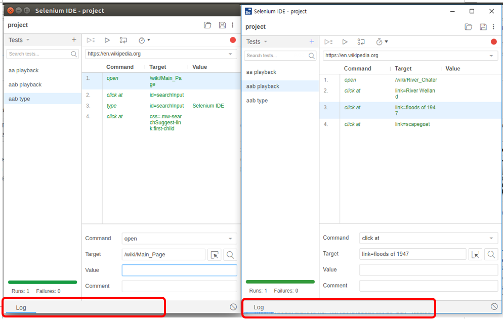When I minimize the log form, I see something. · Issue #147 ...