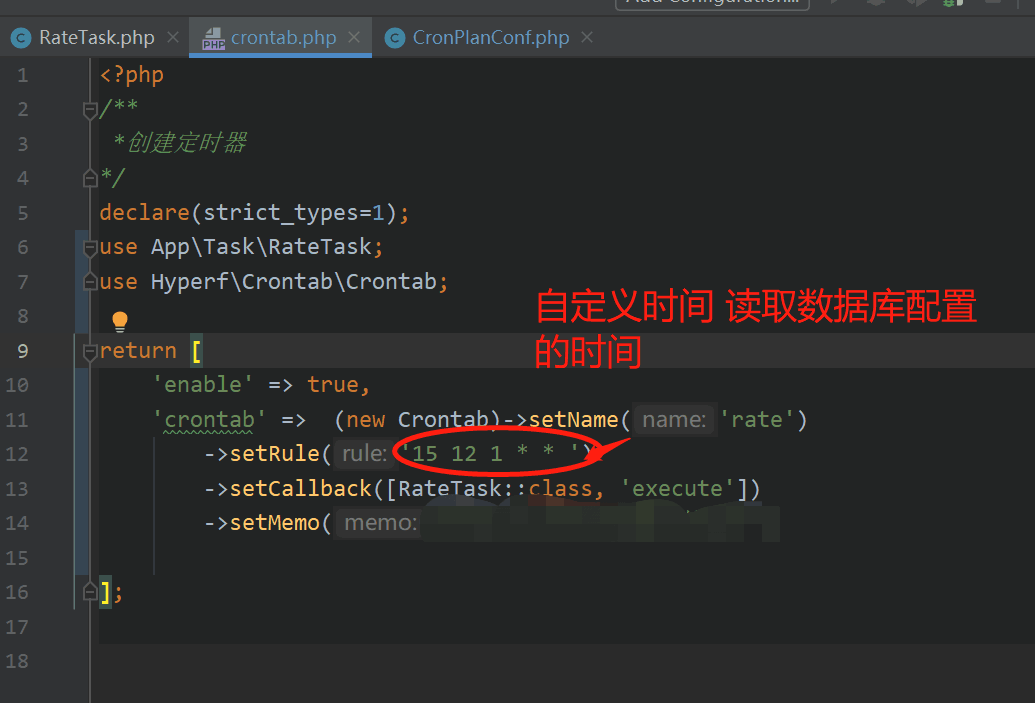 hyperf 定时任务自定义执行时间 · Issue #2024 · hyperf/hyperf · GitHub