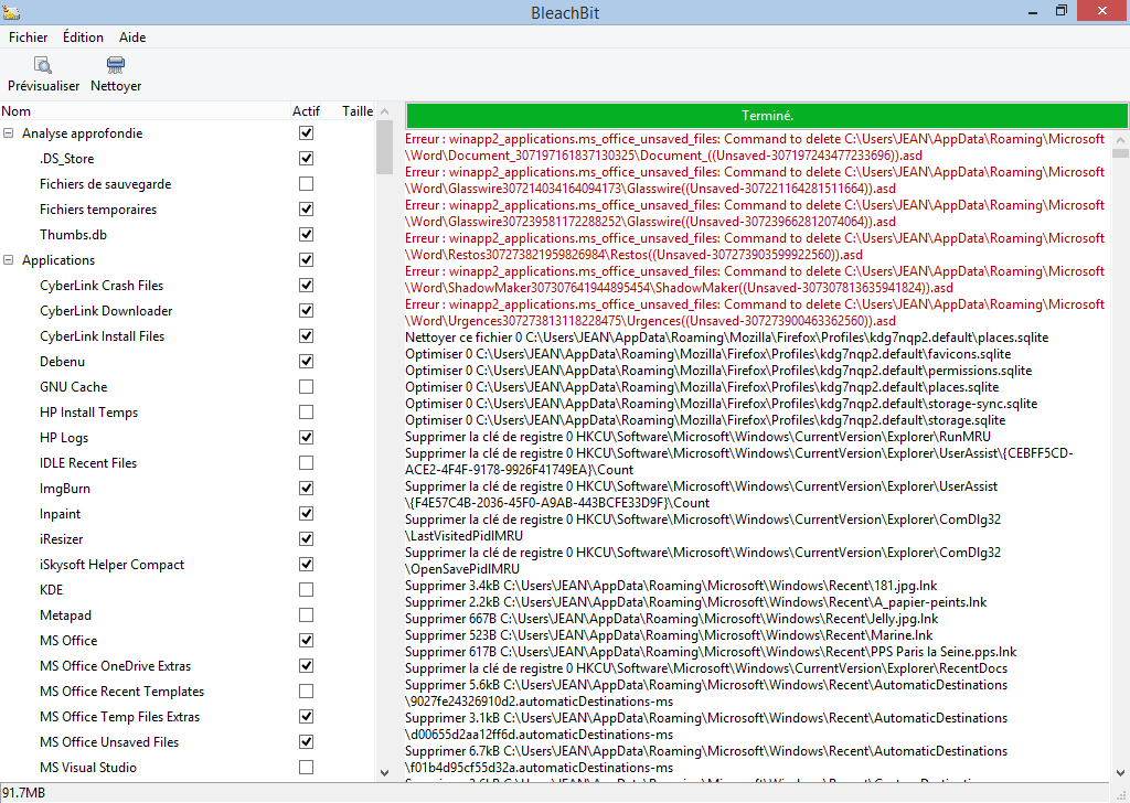 Some files are not deleted... · Issue 536 · bleachbit/bleachbit · GitHub