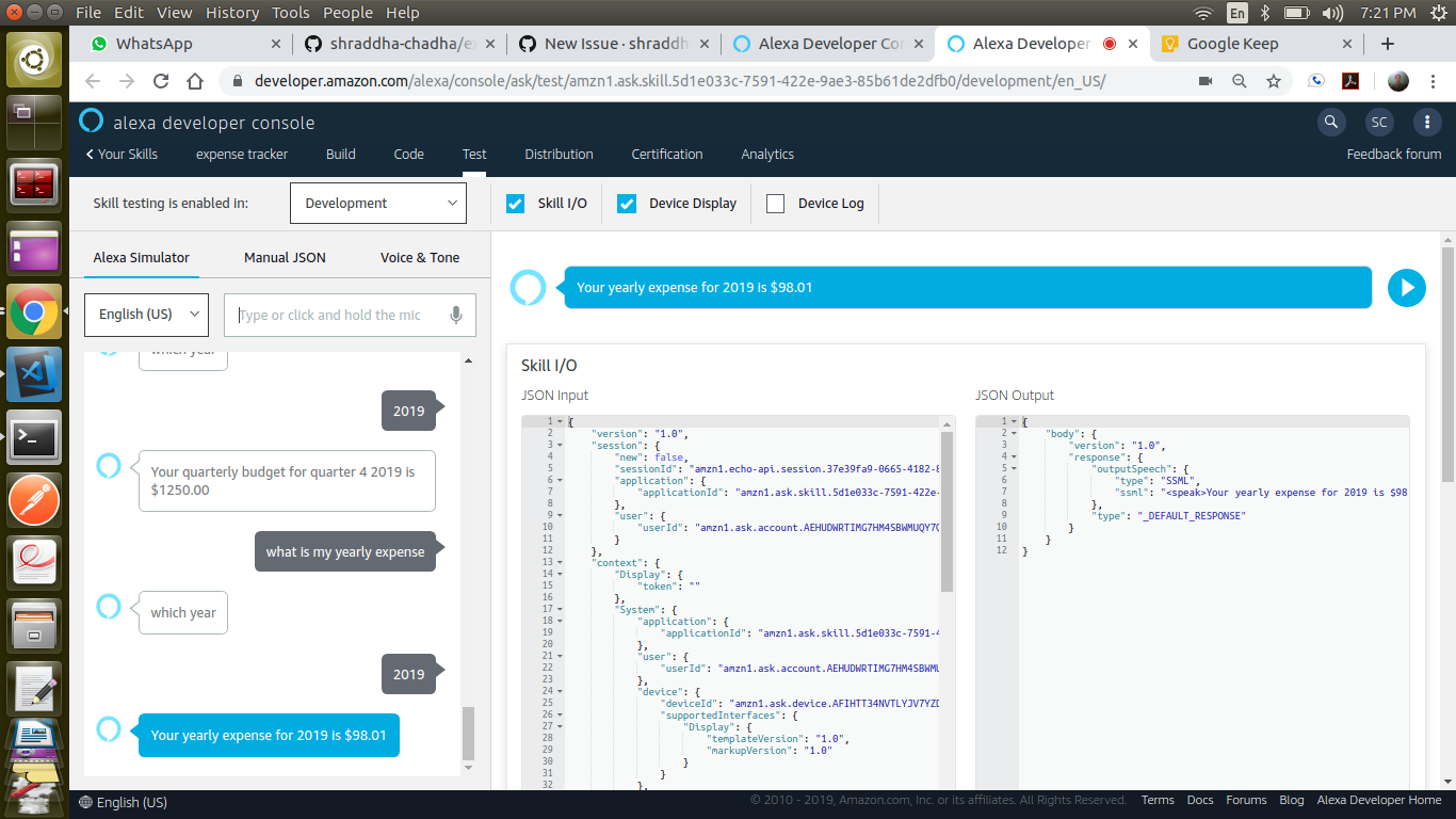 GitHub - shraddha-chadha/ExpenseTrackerWithVoice: Expense and Time ...