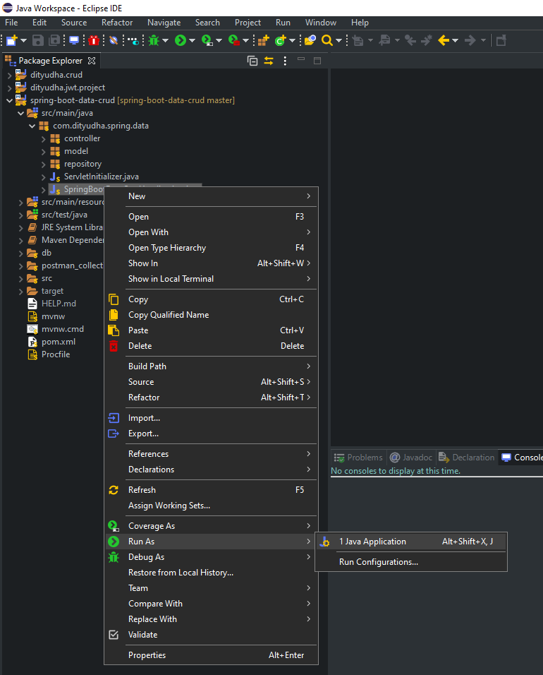 GitHub Dityudha springboot crud 1 Simple CRUD REST API Using Springboot