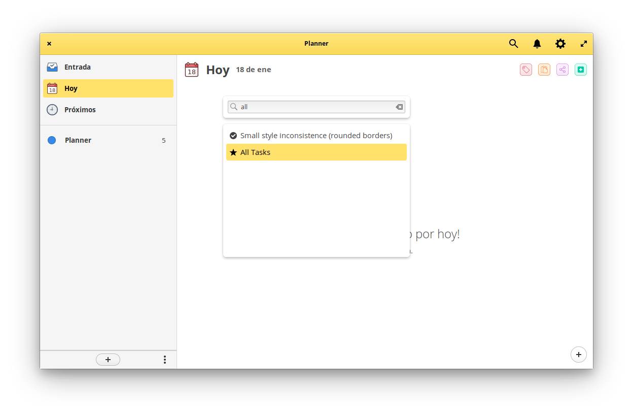 all tasks
