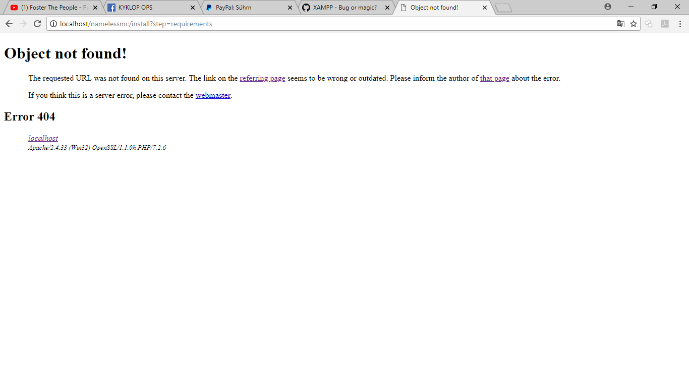 Could not find openssl. Could not find openssl