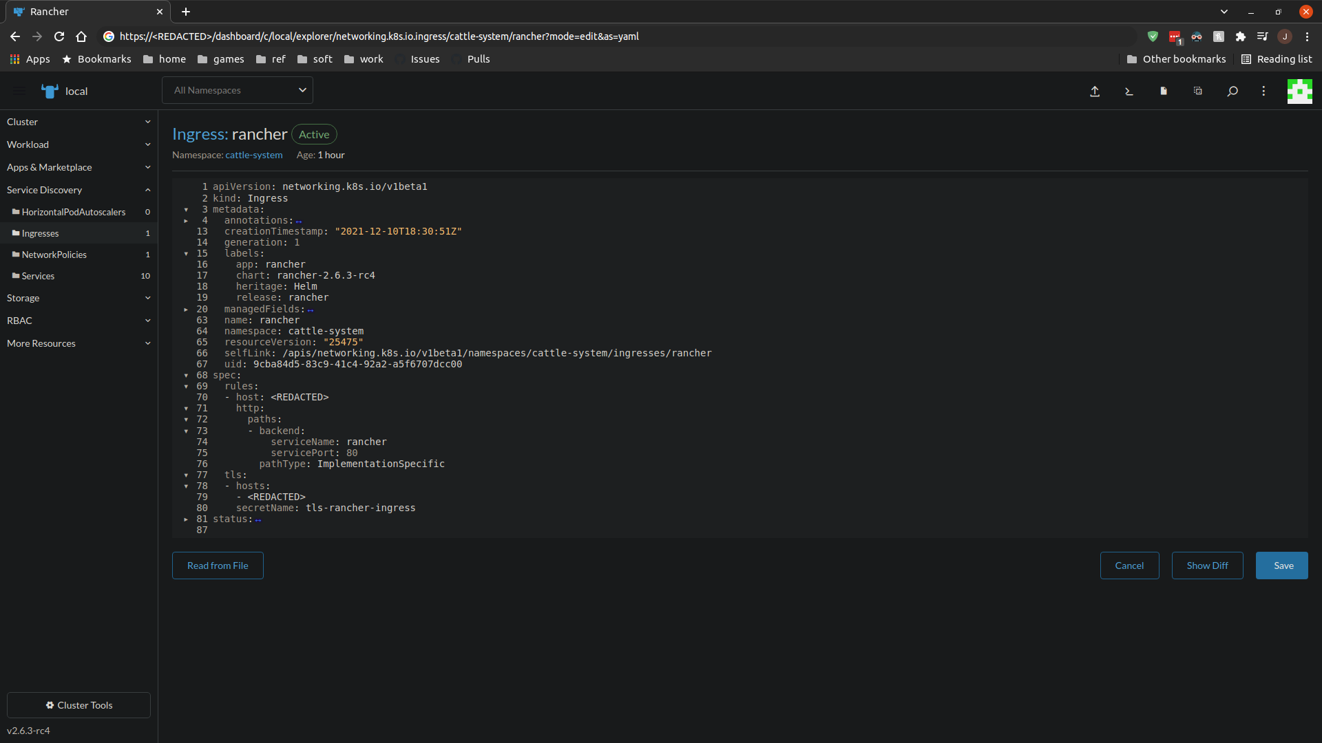 Update ingress api when lowest supported k8s version is 1.19 · Issue