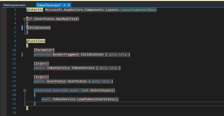 Intelisense doesn`t work currently for Blazor component .razor files in ...