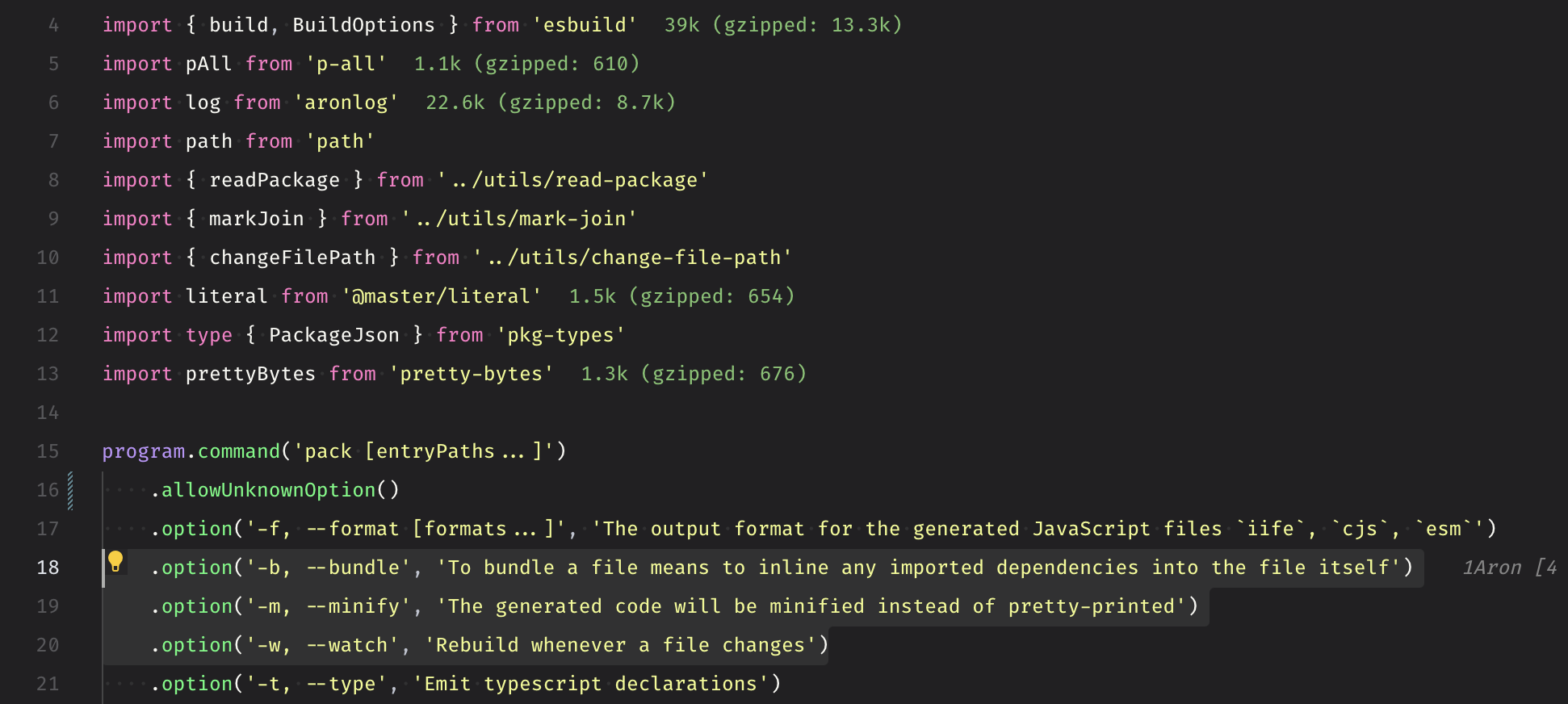 Export all available options from esbuild · Issue #2703 · evanw/esbuild ...