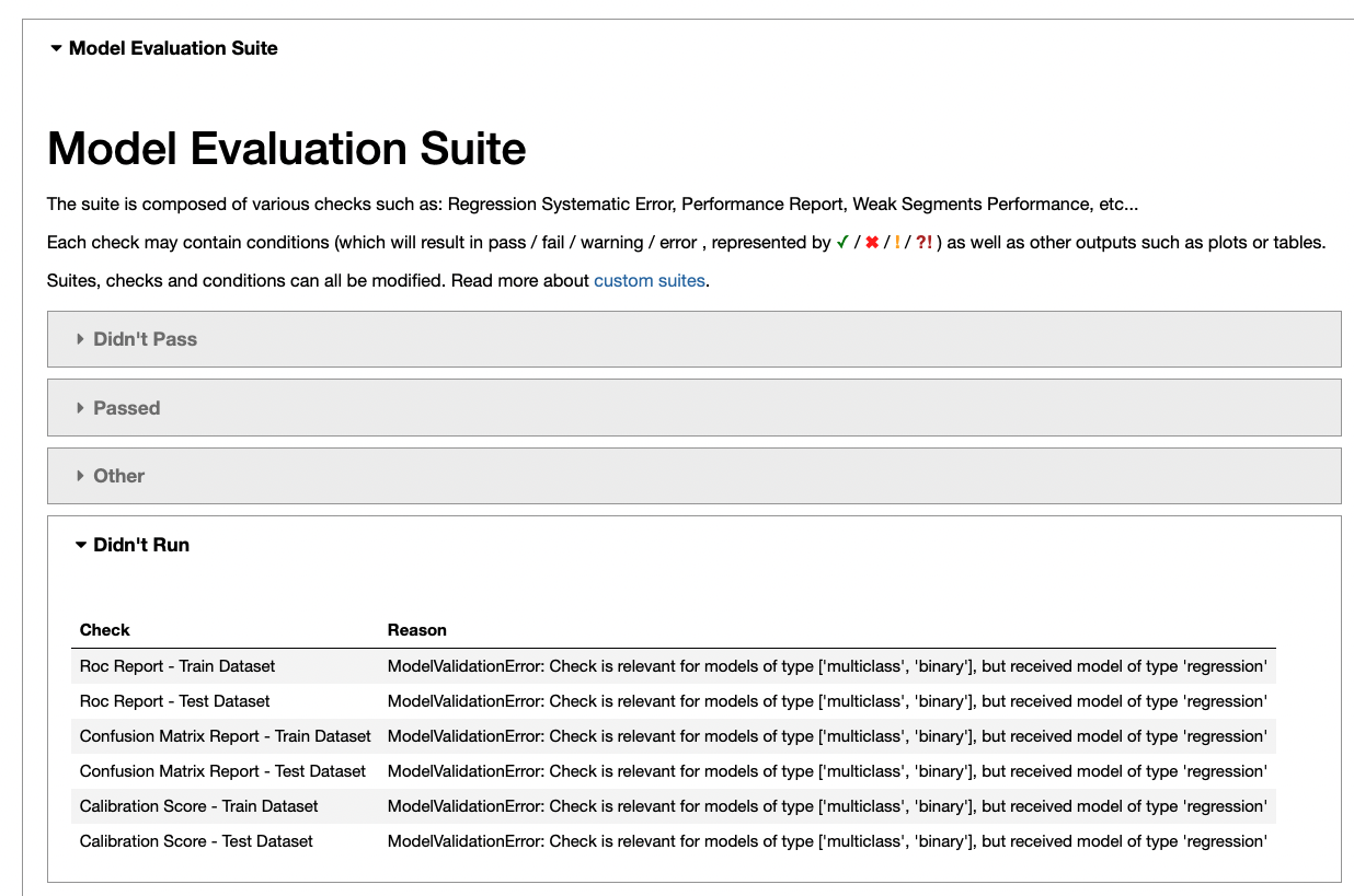 [BUG] When model type / column type aren't relevant for check, don't ...