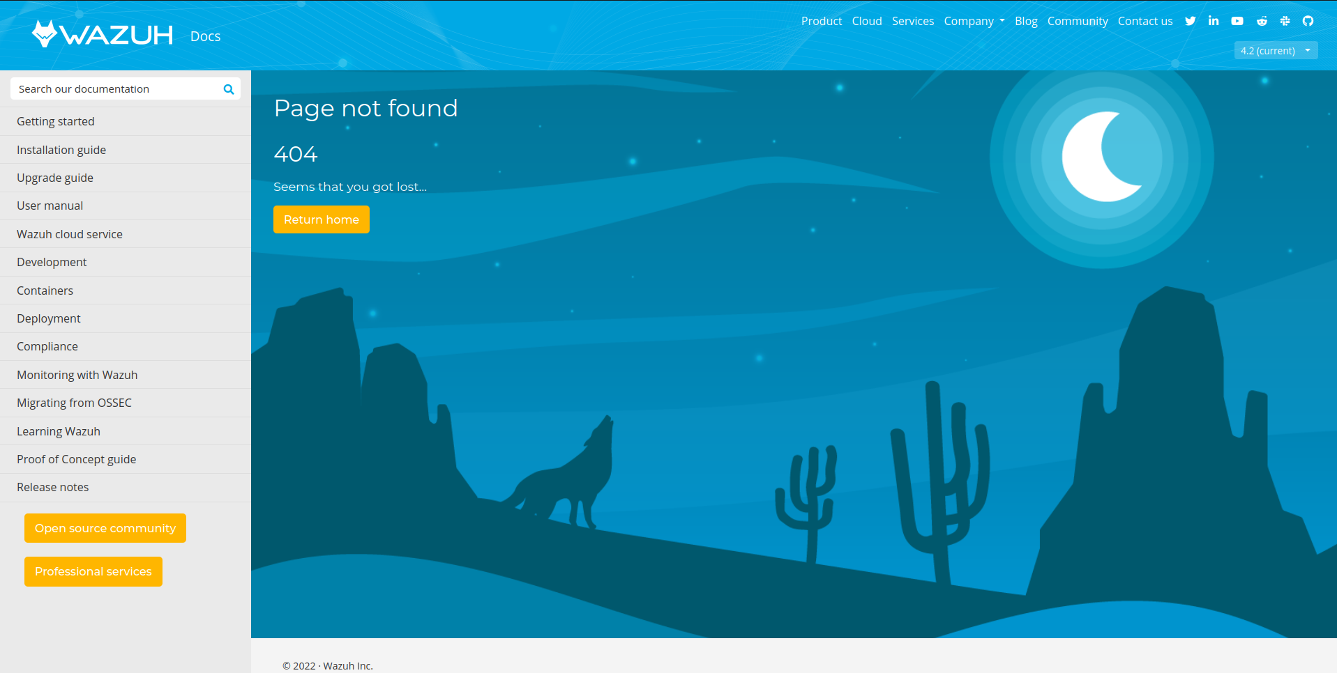 Splunk - Help Links to the documentation are down · Issue #1200 · wazuh ...