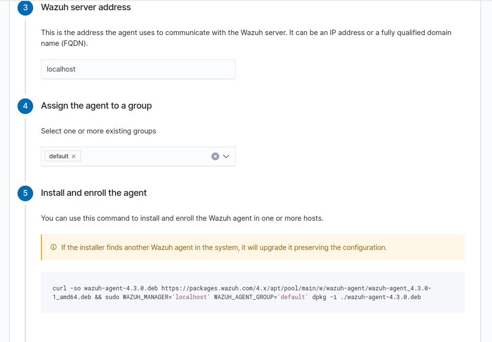 Improve messages in the agent installation instructions · Issue #4036 ...