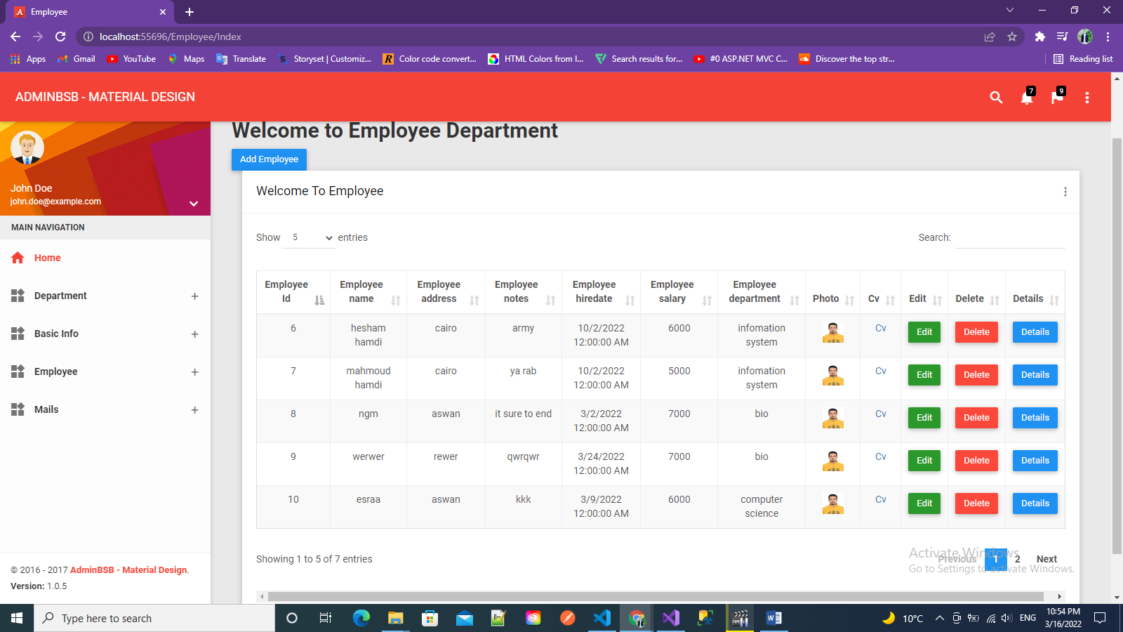 GitHub - mhmoudngm/Acadmy-Management-System: Full web application for ...