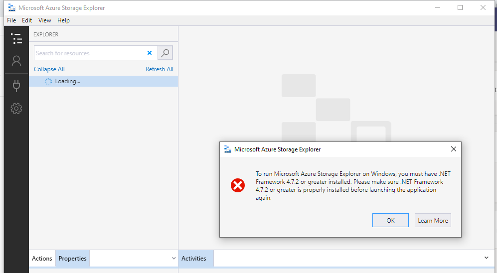 error while opening the application · Issue #3006 · microsoft ...