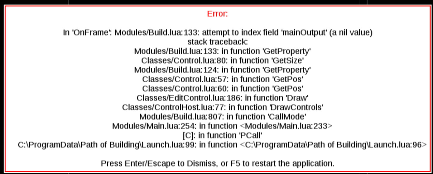 🐔[Release 1.4.170 BUG] Importing any builds not working! · Issue #2025 ...